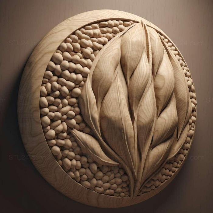 Patterns and decorations (Seed 3, PATTERN_1943) 3D models for cnc